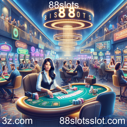 Experimente a Emoção do Cassino Ao Vivo no 88slots